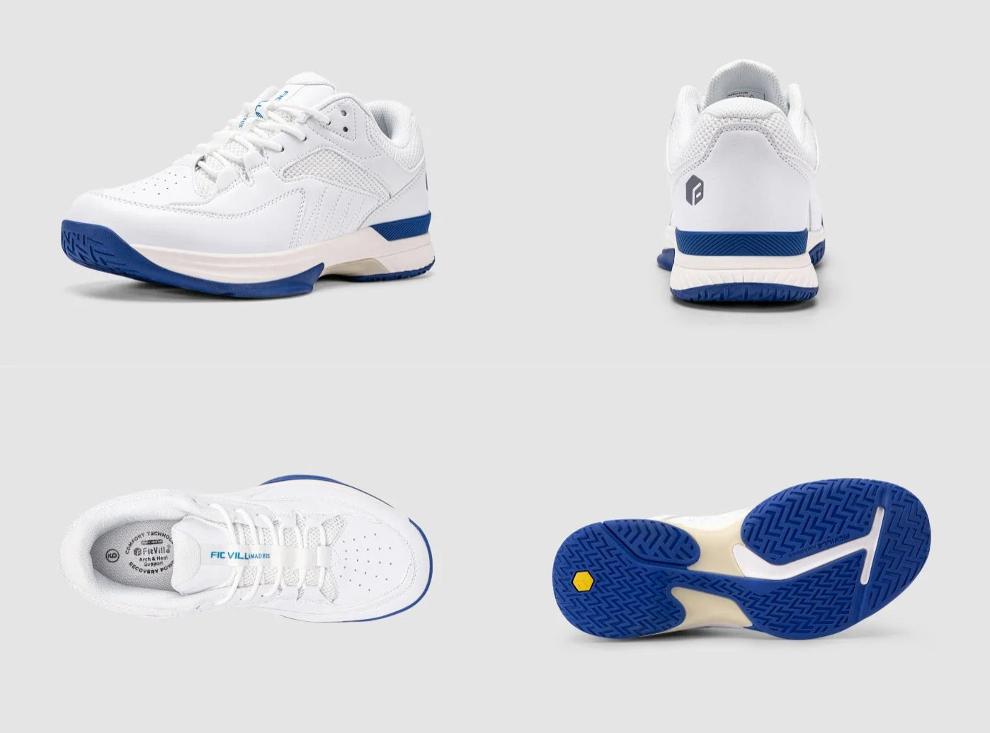 FitVille Men's Court Tennis Amadeus V1 - 7