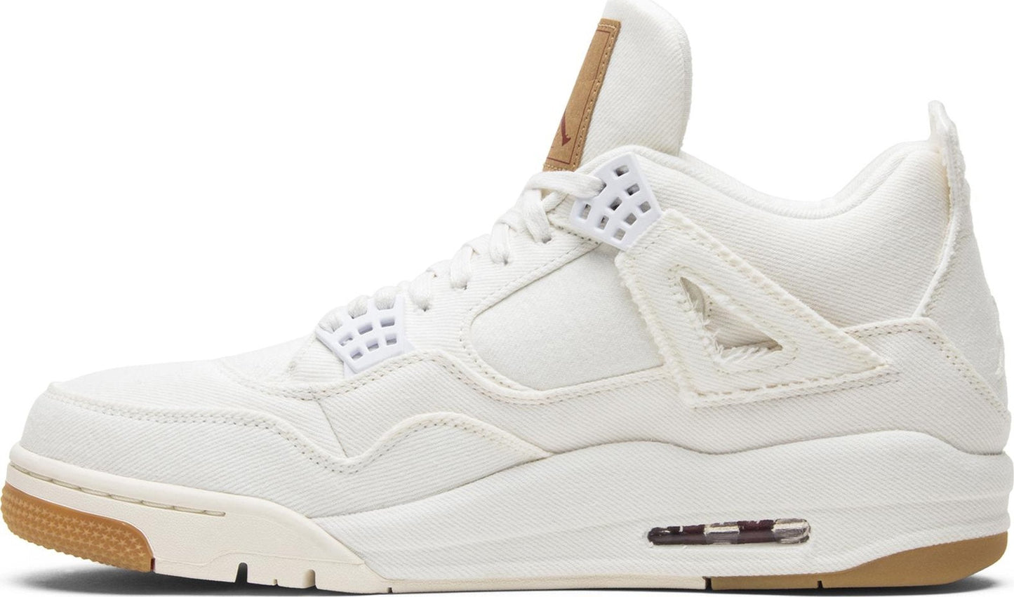 Levi's x Jordan 4 Retro 'White Denim'