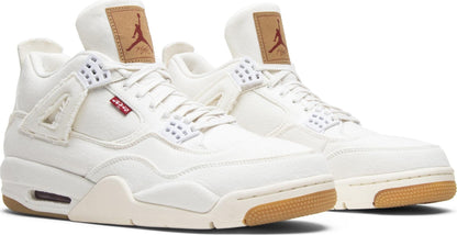 Levi's x Jordan 4 Retro 'White Denim'