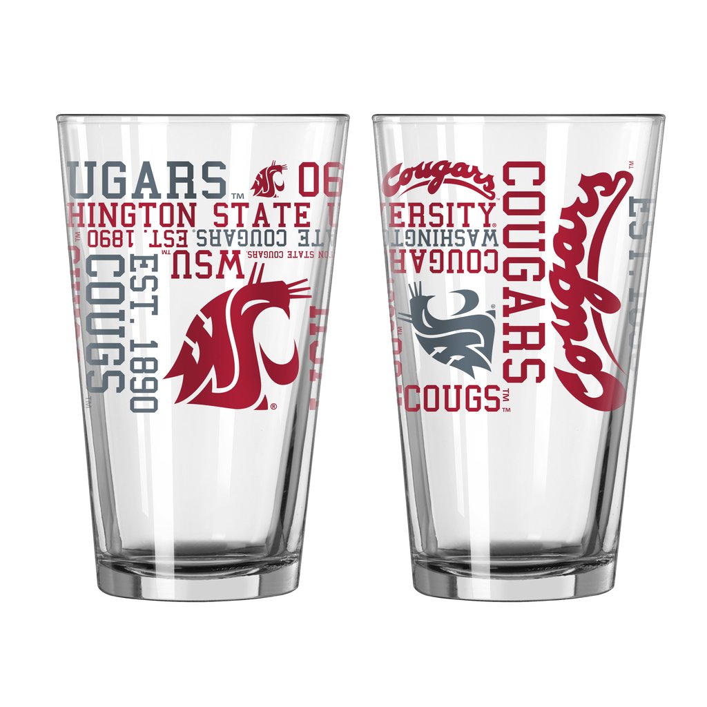 Washington State - 16oz Pint Glass - Mann