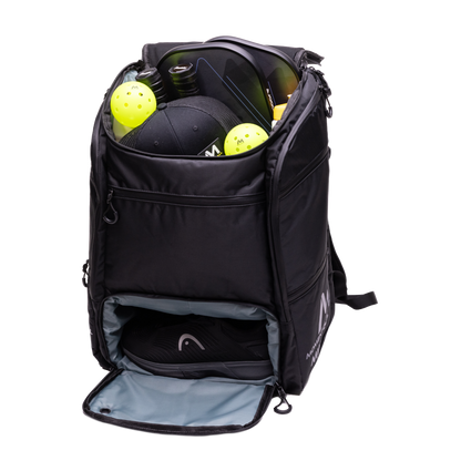 Moment Pickleball MW-PRO Bag / Travel Bag Black/Silver - Mann