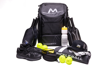 Moment Pickleball MW-PRO Bag / Travel Bag Black/Silver - Mann