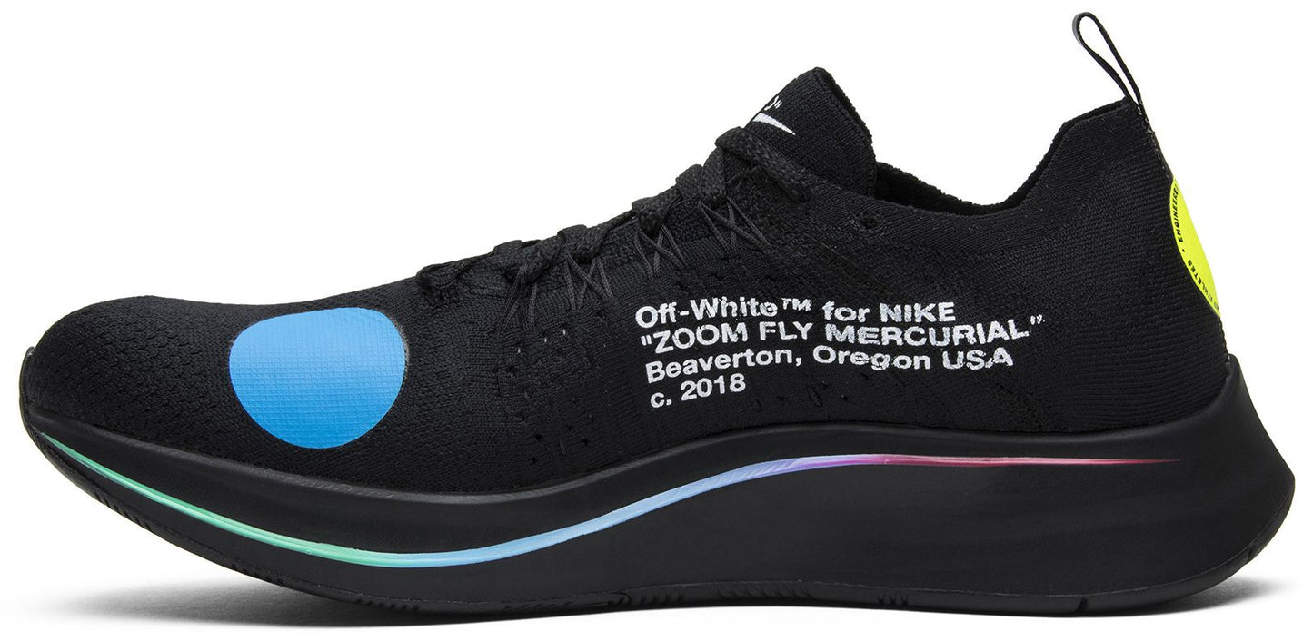 Off-White x Nike Zoom Fly Mercurial 'Black'