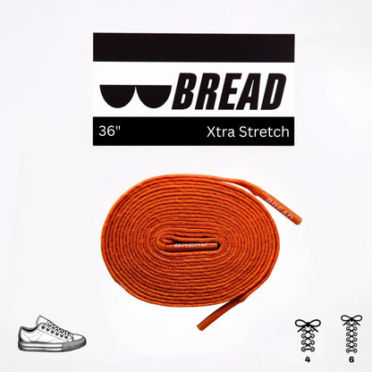 BREAD Laces 'Coral Orange'
