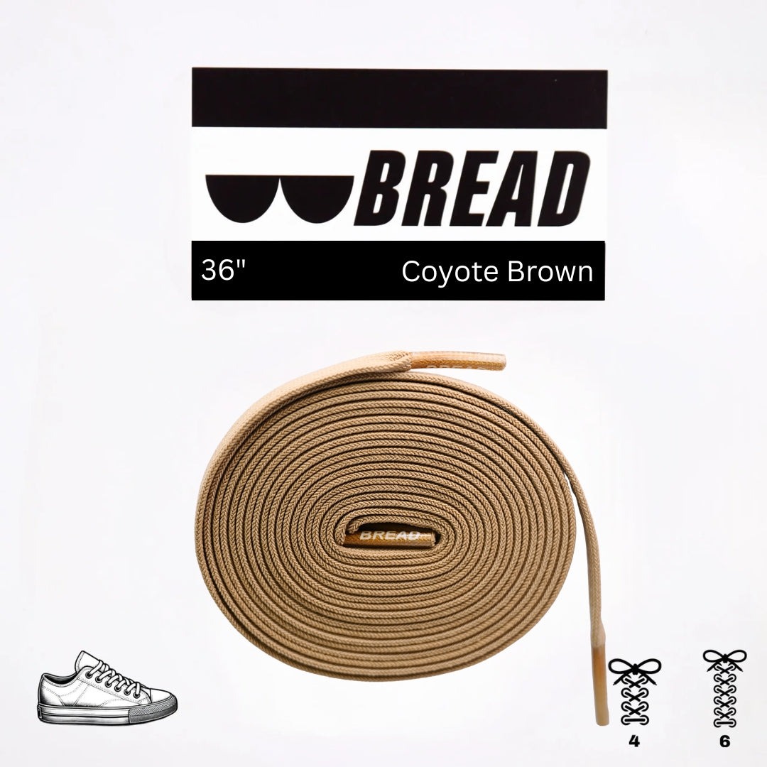 BREAD Laces 'Coyote Brown'