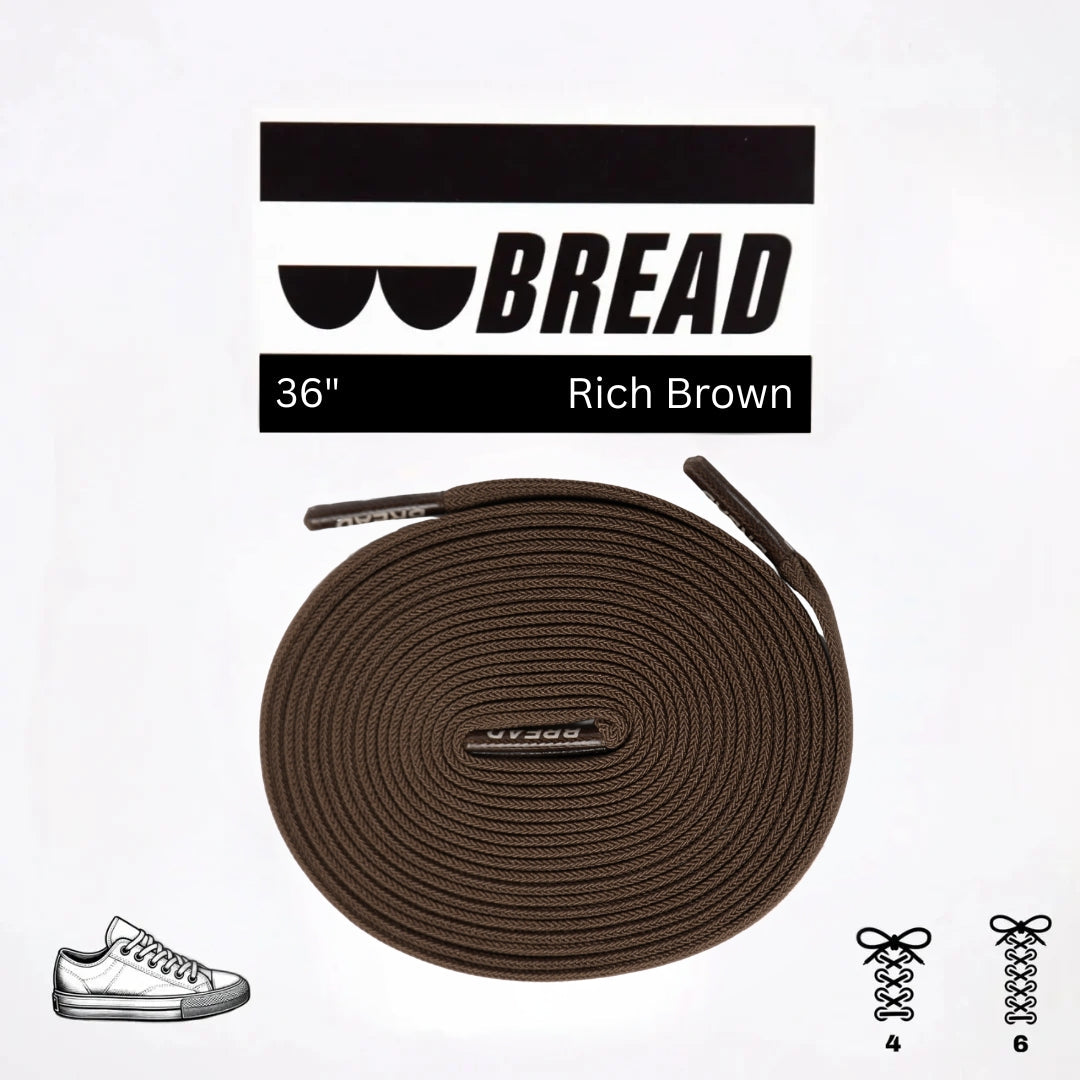 BREAD Laces 'Rich Brown'