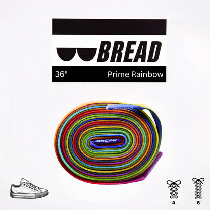 BREAD Laces 'Prime Rainbow'