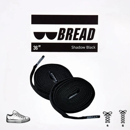 BREAD Laces 'Shadow Black'