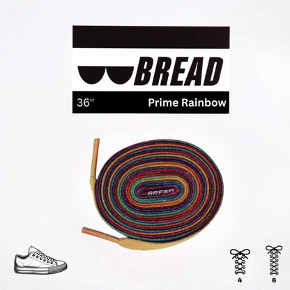 BREAD Laces 'Prime Rainbow'