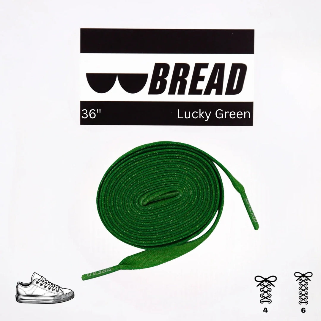 BREAD Laces 'Lucky Green'