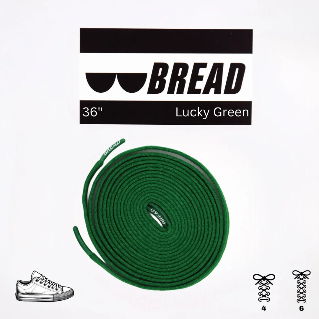 BREAD Laces 'Lucky Green'