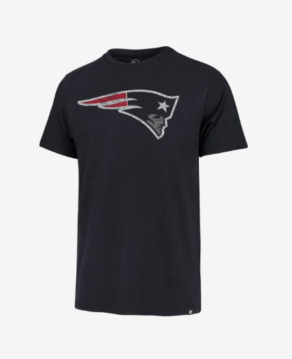 New England Patriots - Logo Atlas Blue T-Shirt - Mann