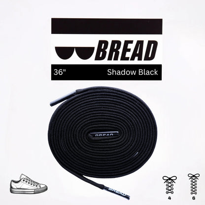 BREAD Laces 'Shadow Black'