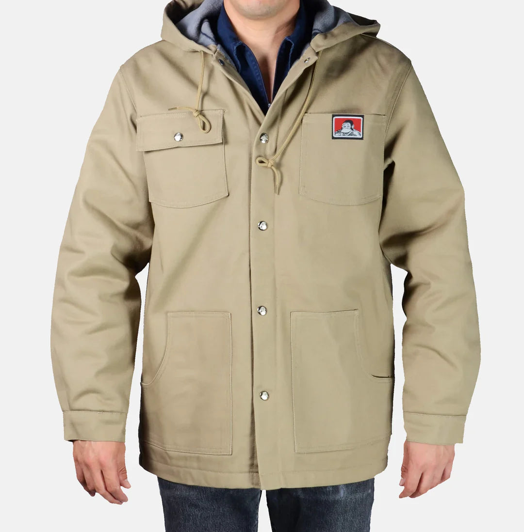 Ben Davis Hooded Jacket w/ Snaps - Mann