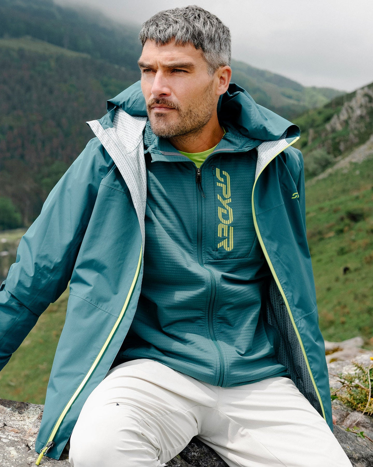 Spyder Clutch Rain Shell Jacket