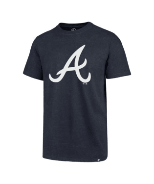 Atlanta Braves - Fall Navy Imprint Club T-Shirt - Mann