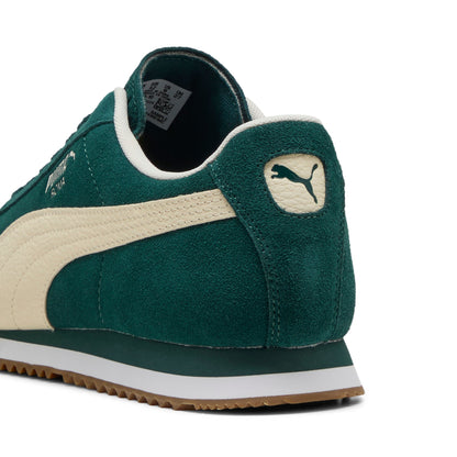 Size 11.5M Puma Roma Suede ‘Green Terrain/Alpine Snow’