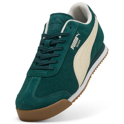 Size 11.5M Puma Roma Suede ‘Green Terrain/Alpine Snow’