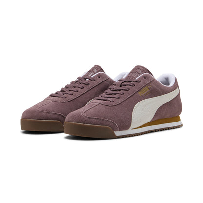 Size 12M Puma Roma Suede ‘Raisin/White’