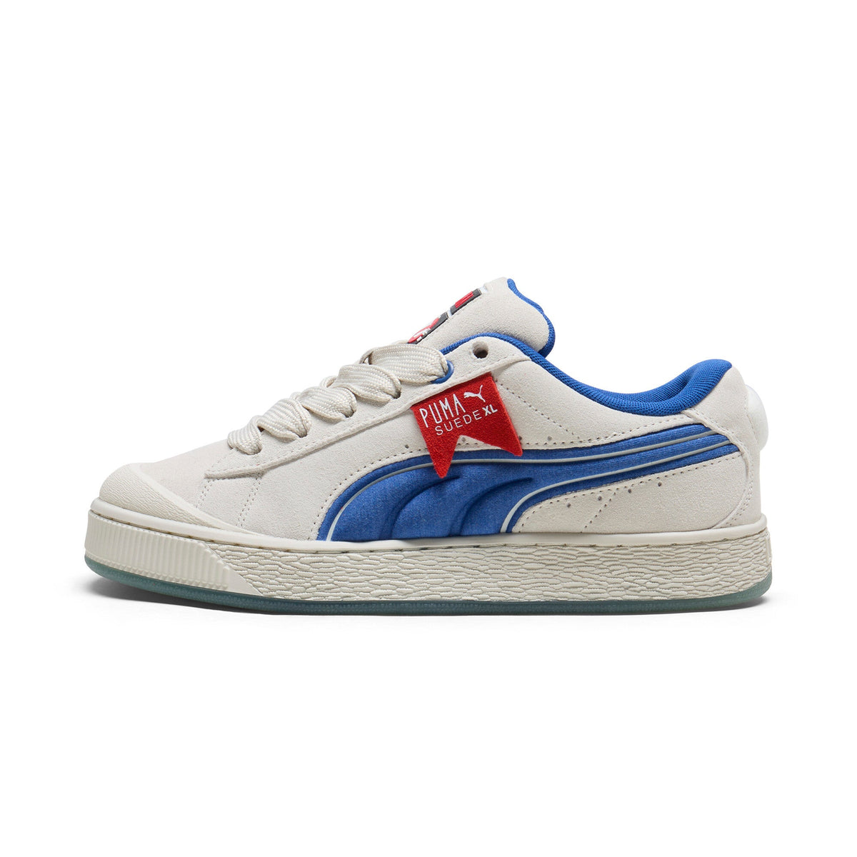 Size 10.5M Puma x Ghostbusters Suede XL ‘Stay Puft Marshmallow’