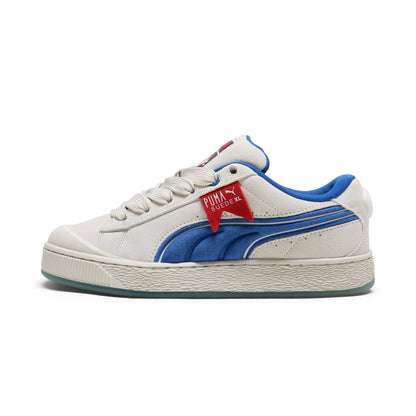 Size 10.5M Puma x Ghostbusters Suede XL ‘Stay Puft Marshmallow’