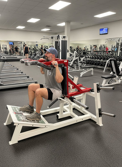 SFE Plate Loaded Power Squat & Hack Squat (V-Squat) Machine