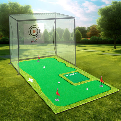 Yunic Golf Putting Green (16ft, Style B) - Mann