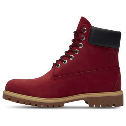 Timberland 6-Inch Premium Waterproof Boots ‘Dark Red Nubuck’