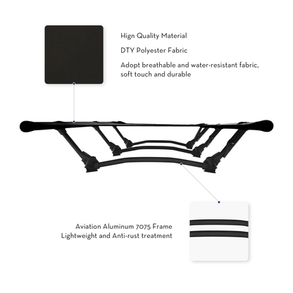 YATTA The Adventure Portable Camping Cot - Mann