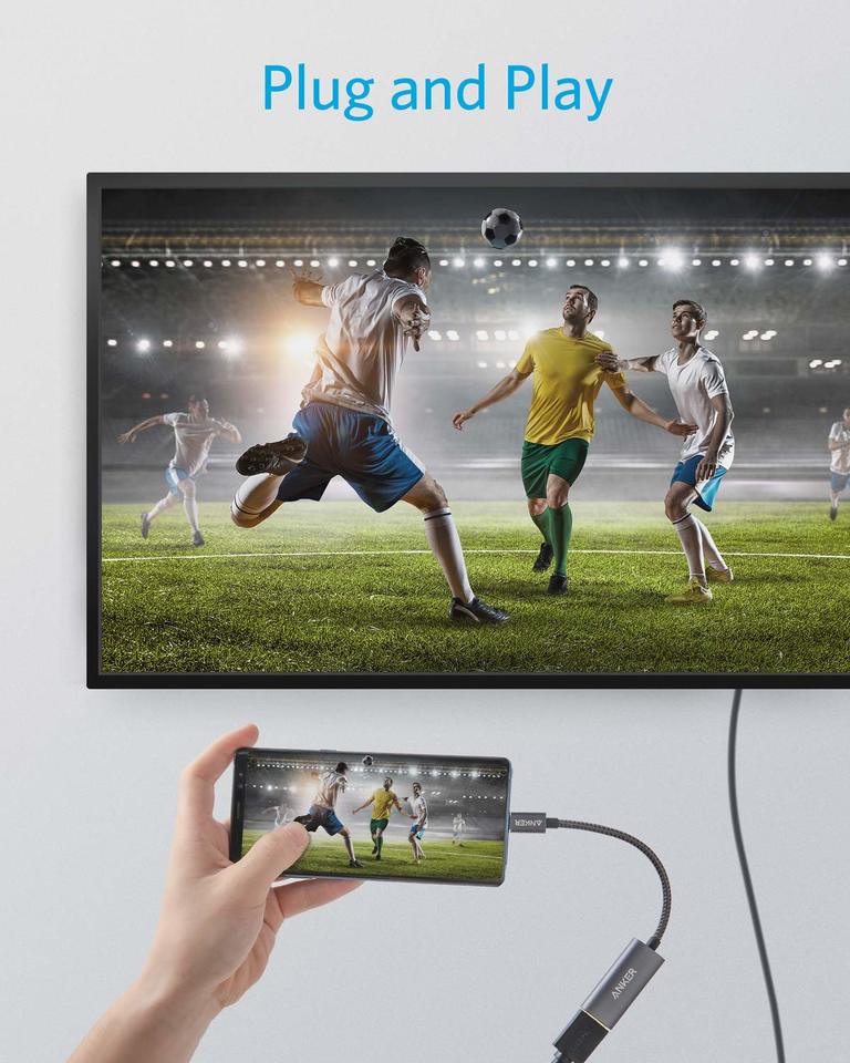 Anker 310 USB-C Adapter (4K HDMI) - Mann
