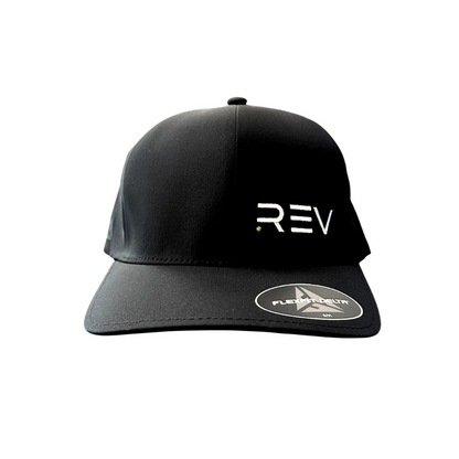REV Pickleball Black Flexfit Hat - Mann
