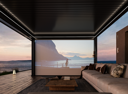 FlexPatio Motorized Projection Screen