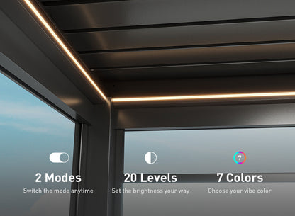 FlexPatio POWER+ Motorized Pergola