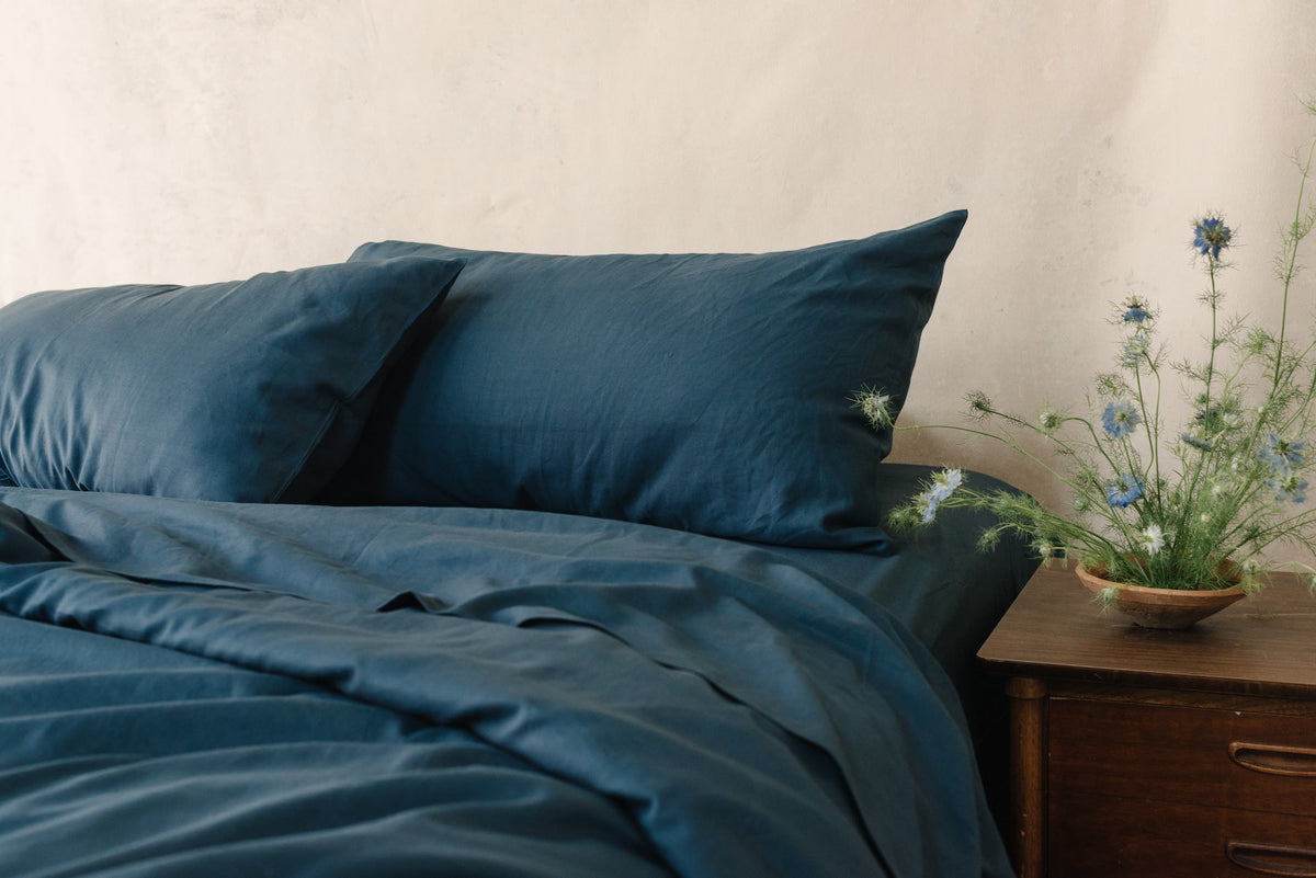 Cozy Earth Bamboo Linen Pillow Shams