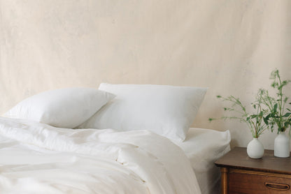 Cozy Earth Bamboo Linen Pillow Shams