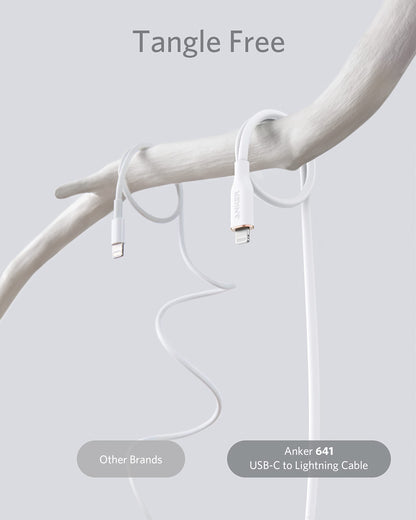 Anker 641 USB-C to Lightning Cable (Flow, Silicone) - Mann