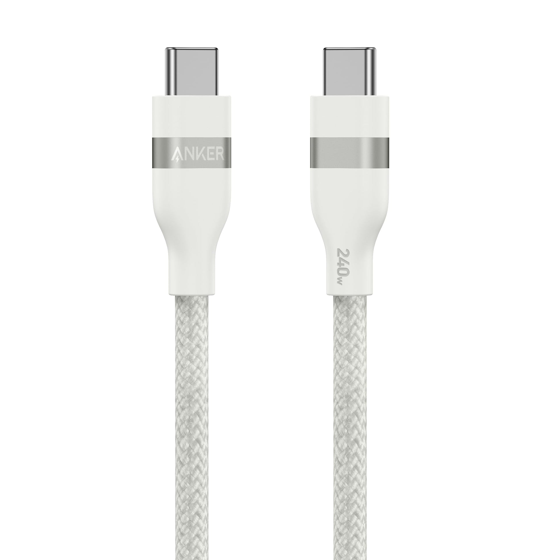 Anker USB-C to USB-C Cable (3 ft / 6 ft, 240W, Upcycled-Braided) - Mann