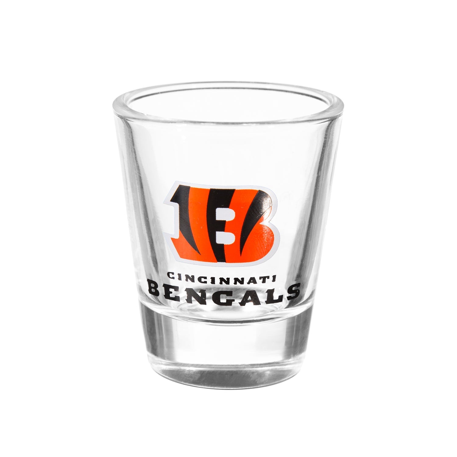 NFL Cincinnati Bengals - Glass and Ceramic Shot Glass Set - Mann
