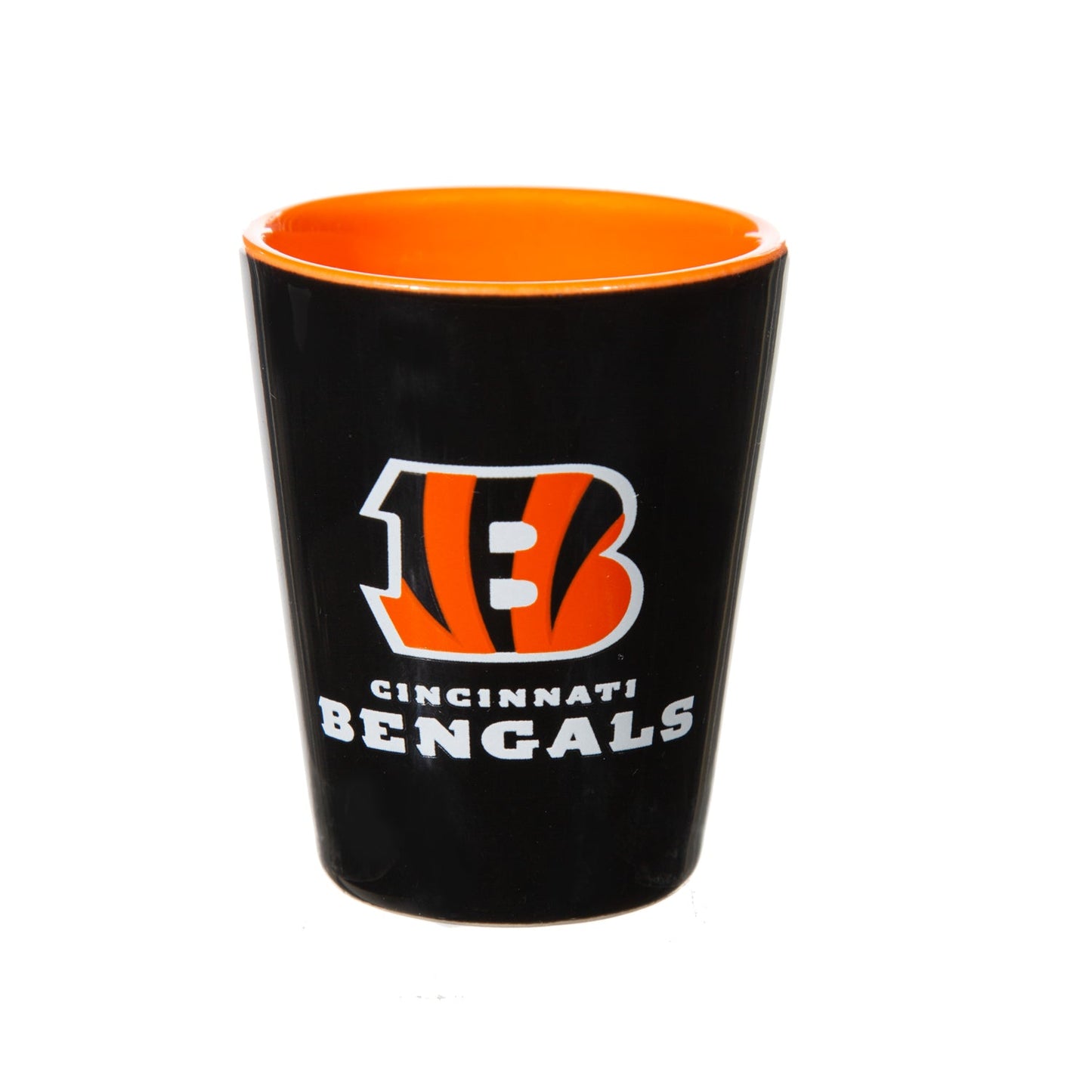 NFL Cincinnati Bengals - Glass and Ceramic Shot Glass Set - Mann