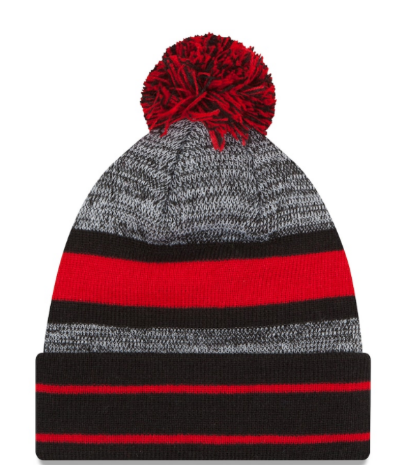 Atlanta Falcons - Cuffed Knit Beanie with Pom, New Era - Mann