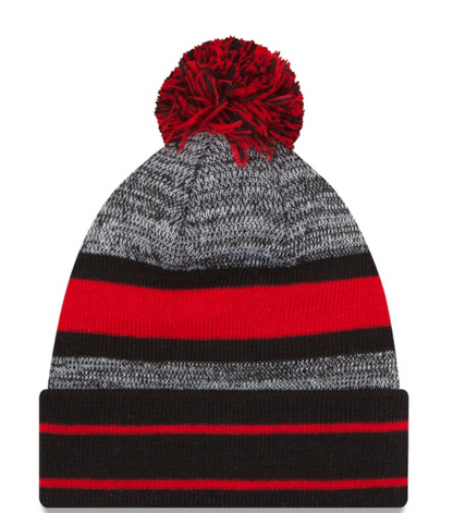 Atlanta Falcons - Cuffed Knit Beanie with Pom, New Era - Mann