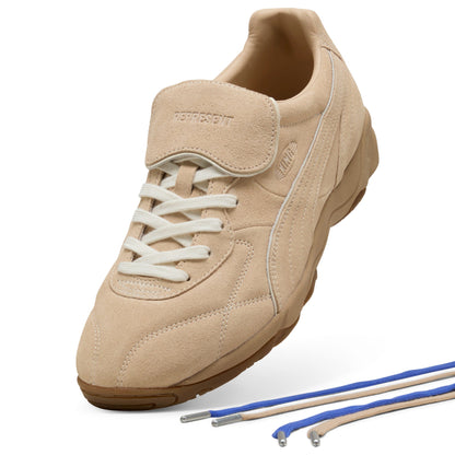 Size 8/9M Puma x Represent King Indoor ‘Light Sand/Frosted Ivory’