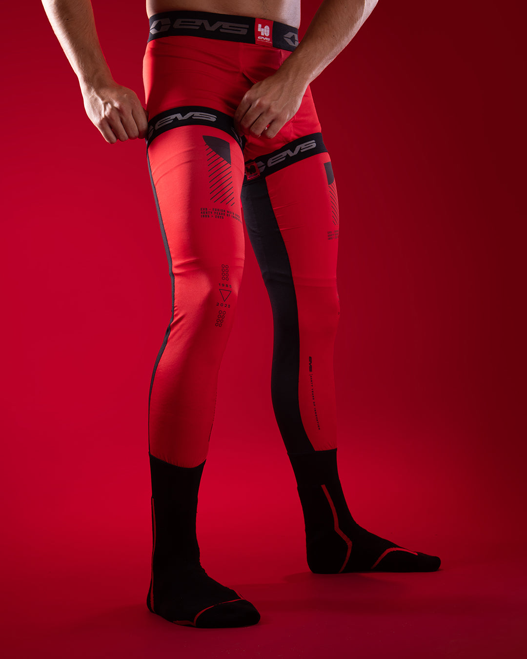 EVS TUG Fusion Sock - 40th Anniversary - Mann