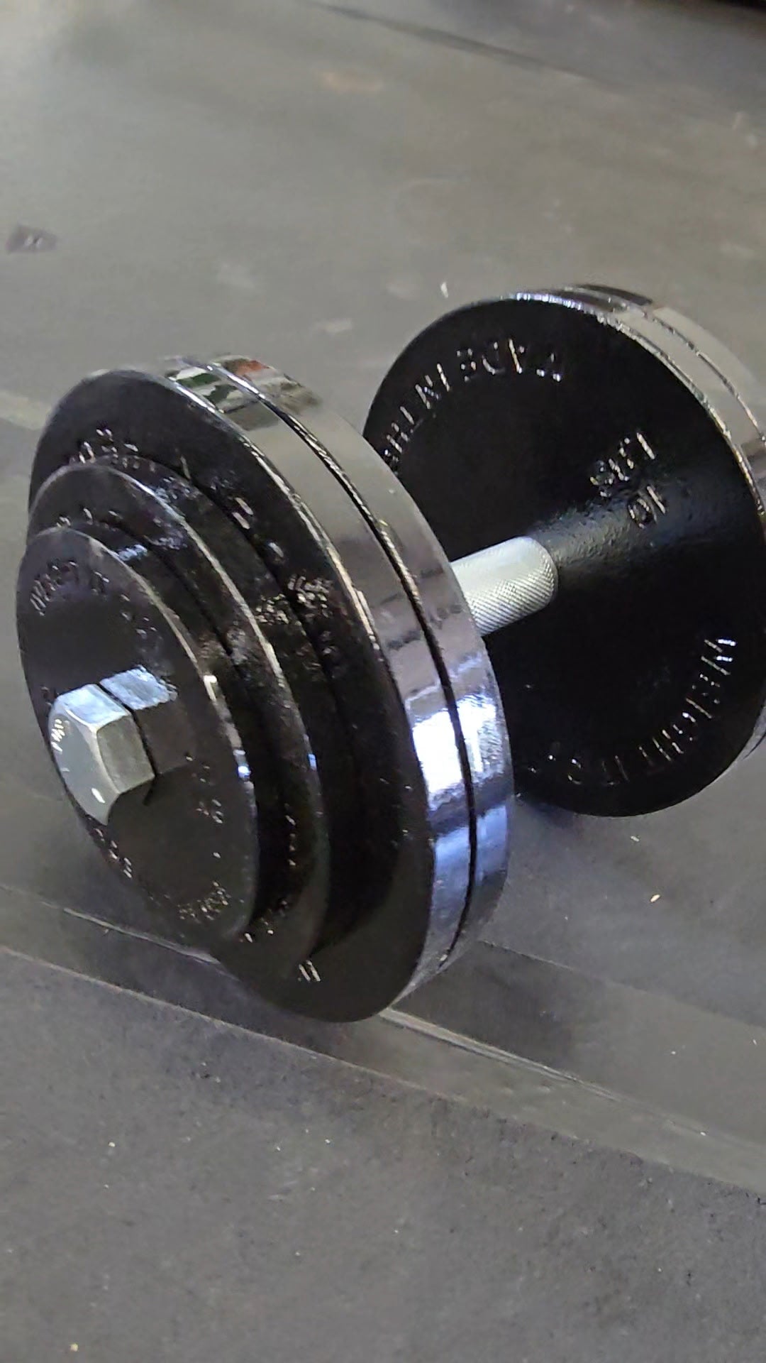 Weight It Out - Standard 1" Center Hole Cast Iron Machined Weight Plate Pairs