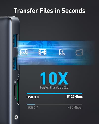 Anker 553 USB-C Hub (8-in-1) - Mann