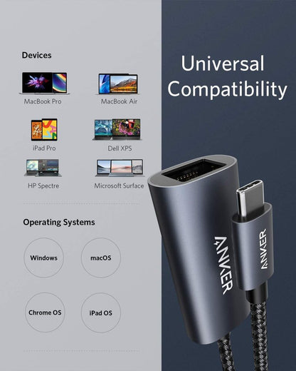 Anker PowerExpand USB-C to Gigabit Ethernet Adapter - Mann