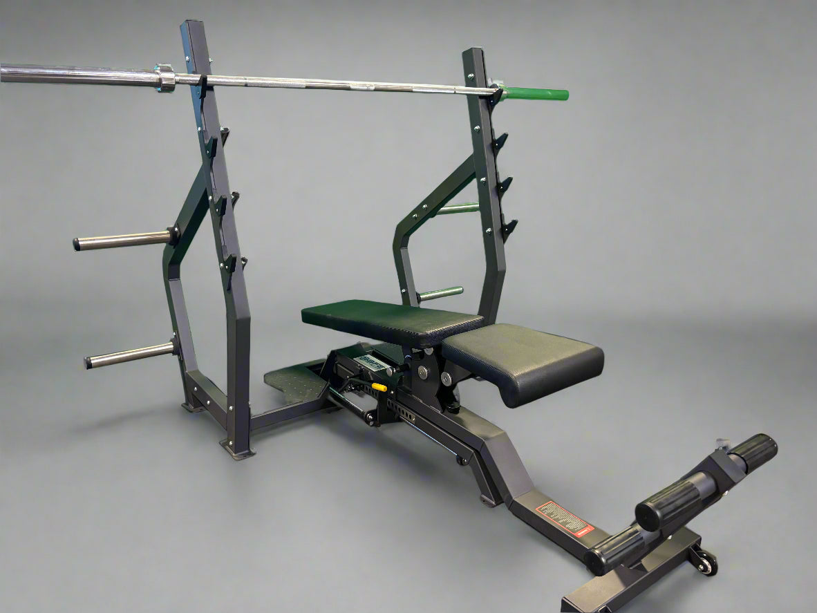 SFE Fully Adjustable Olympic Bench Press, Full Incline & Decline