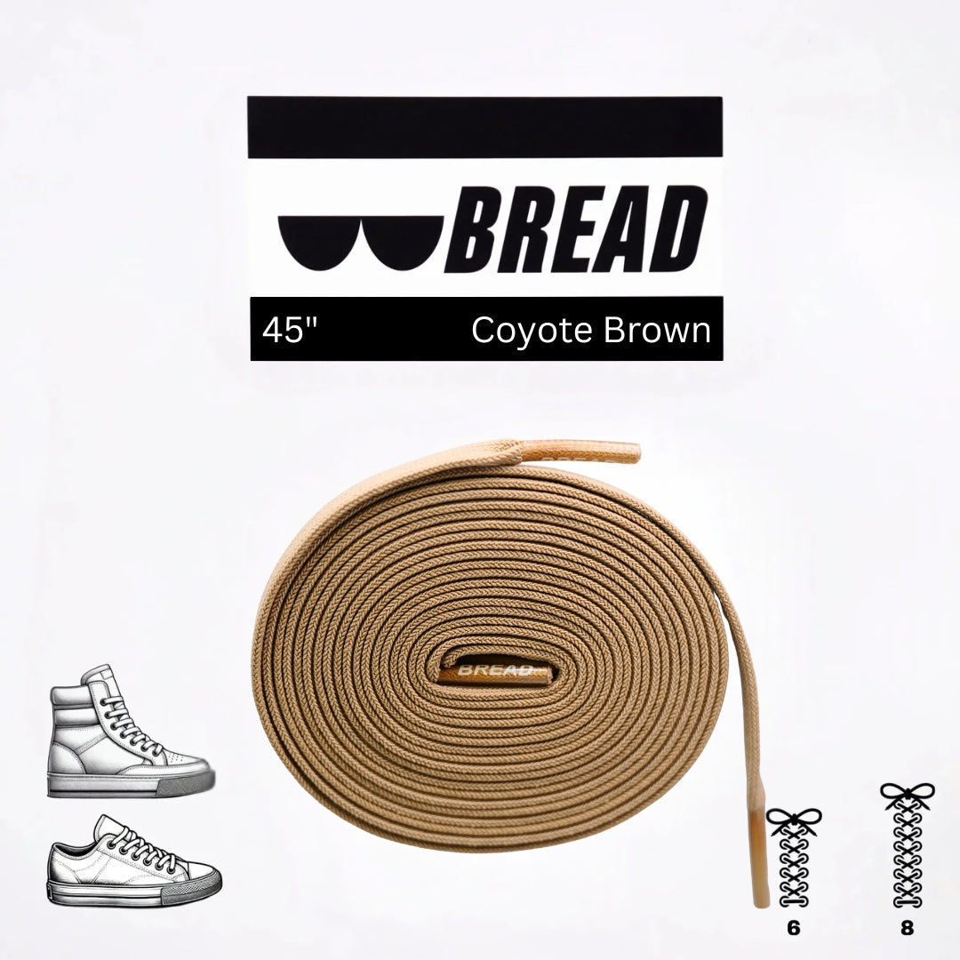 BREAD Laces 'Coyote Brown'