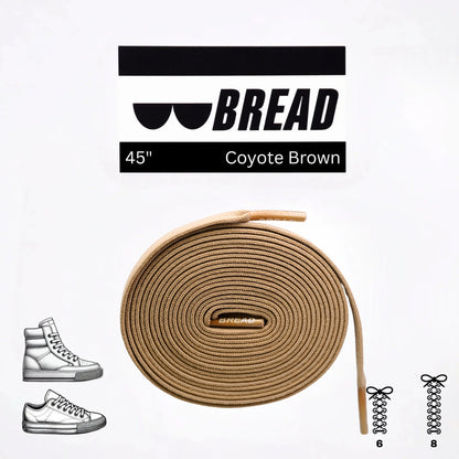 BREAD Laces 'Coyote Brown'