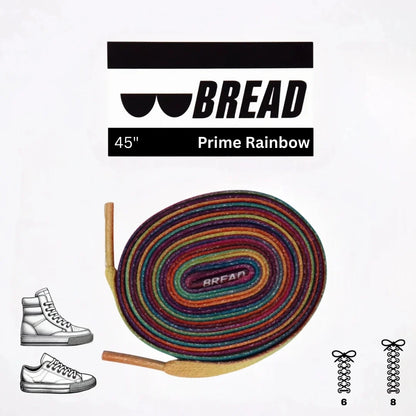 BREAD Laces 'Prime Rainbow'